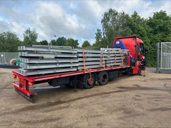 galvanised structural steel